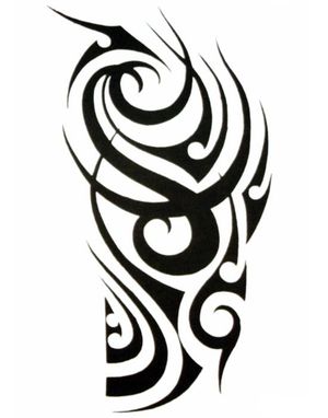 Maori Mark (Fake Tattoo)