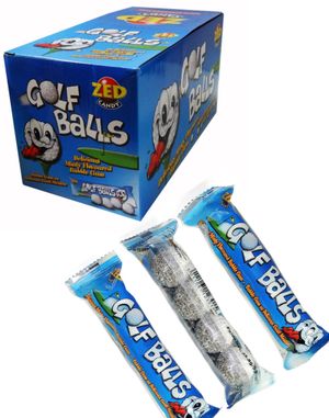 40 paket Zed Golf Balls Tuggummi med Mintsmak - Hel Låda