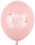 50 stk Pastell Rosa Mom to Be Ballonger 30 cm