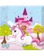 20 stk Servetter 33x33 cm - Unicorn Castle