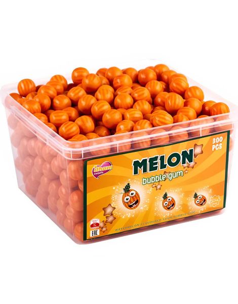 1,5 kg Ilham Melon Bubblegum / Melonformet Tyggegummi