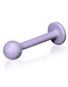 Lavendelfärgad Labret med Rund Kula - 1.2 x 8 mm