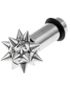 Piercing Plugg med Spikekula