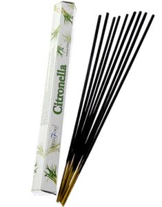 Citronella - 20 stk Stamford Hex Rökelsepinnar