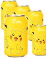 24 st Pokemon Pikachu Natural Sparkling Water - Kullsyrevann 330 ml - Helt Brett (Asia Import)