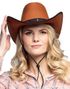 Brun Cowboyhatt med Nitar