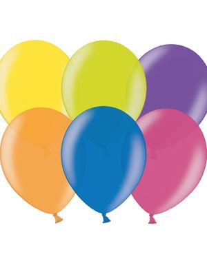 Ballonger i Blandade Metalliska & Pärlemor Färger 30 cm - 100 stk MEGAPACK
