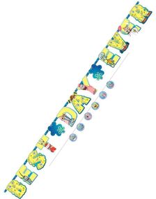 Svampbob Bannerpaket med Texten Best Day Ever + Minibanner