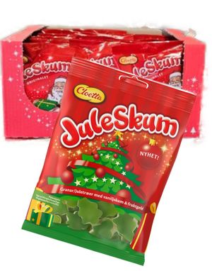 24 st Cloetta Juleskum med Vingummi - Helt Paket 2,4 kg
