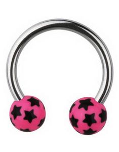 Stardom Ögonbrynspiercing - Lila - 1.2 x 10 mm