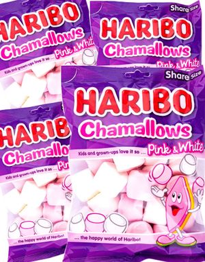 12 stk Haribo Chamallows av 140g Marshmallows – Hel Låda
