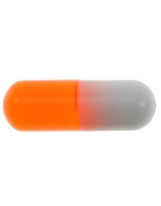 Piller Orange - 5x15 mm Akrylkula till 1,6 mm stång