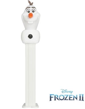 Frost 2 Olaf Pez-Hållare med 2 stk Pez Paket