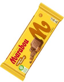 Marabou Fudge og Havsalt Melkesjokolade 185 gram