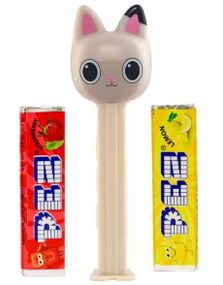 Pandy Gabby's Dollhouse Pez-Holder med 2 stk Pez Pakker