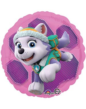 Folieballong med Tvåsidigt Motiv 43 cm - Paw Patrol Girls