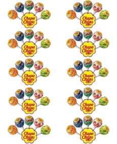 50 stk Chupa Chups Klubbor / Kärleksklubbor