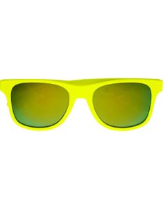 Wayfarer Style Dräktglasögon - Gul