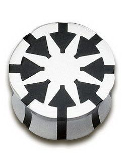 Black Ninja Star - Piercing Plugg