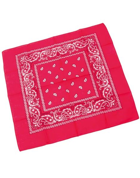 Röd Paisley Bandana/Scarves