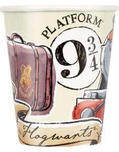 8 stk Galtvortekspressen Kopper - Harry Potter