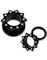 Star Shape - Svart Tunnel Piercing