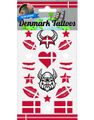 Danmark - Tillfälliga tatueringar
