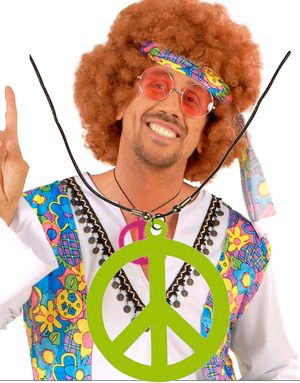 Peace Hippie Smycke – Grön