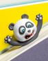 3D Bokmerke - Panda