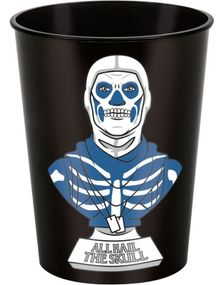 1 stk Fortnite Skull Trooper Plastkrus 473 ml