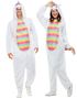 Vit Enhörning Kigurumi Unisex Dräkt