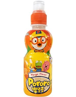 Pororo Mango Flavoured Drink - Leskedrikk med Mangosmak 235 ml (Korea)