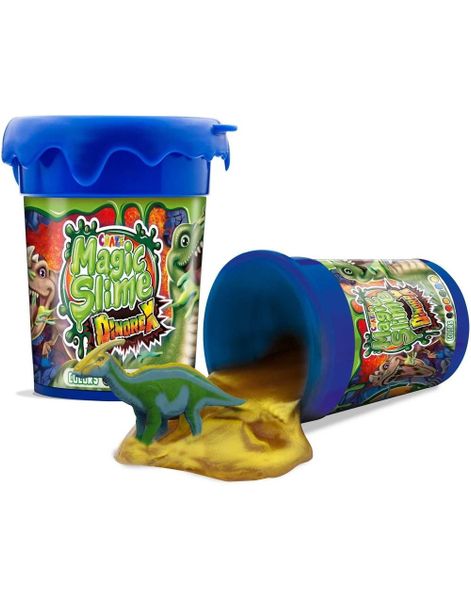Dinosaur Slim med Assorterte Figurer og Farger 110ml