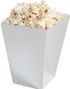 6 Sølv Beger til Popcorn