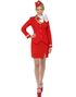 Trolley Dolly - Flyvertinne Kostyme til Dame - Strl Large