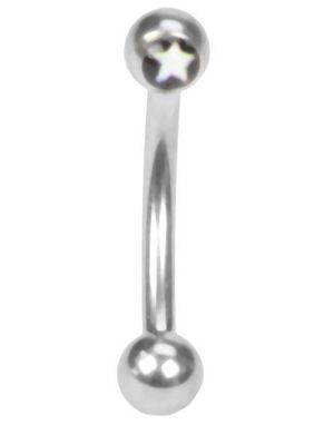 White Star - 1.2 x 8 mm Ögonbrynspiercing