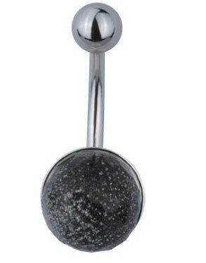 Shadow Stone Navelpiercing - Grå