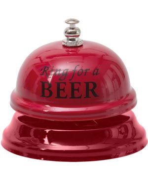 Ring for a Beer - Röd Ringklocka
