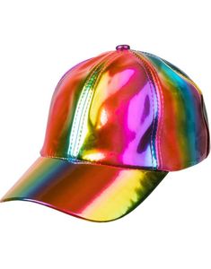 Rainbow holografisk mössa