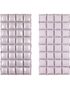 Tosidig Lavendel Matt/Glossy Ombre Waffle Folie Ballong for Backdrop/Bakgrunn 55x110 cm