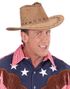 Brun Mocka Cowboy Hatt