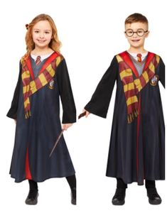 Pardräkt - Harry Potter och Hermione Barnmaskeraddräkt