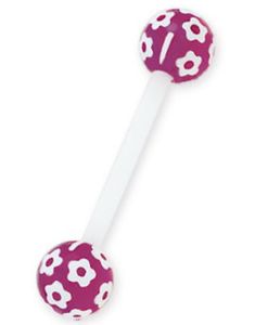 Sweet Flowers Purple - Tungpiercing