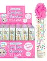 24 st Gender Reveal Small Confetti Cannon Girl - 20 cm Komplett Box