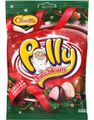 Polly Juleskum - Skumgodis Täckt med Vit, Mörk och Mjölkchoklad 150 Gram