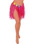 Hawaii Hula Kjol m/Blomster - 40 cm Rosa