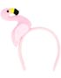 Rosa Hårbøyle med Flamingo
