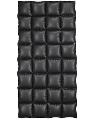 Svart Waffle Folie Ballong for Backdrop/Bakgrunn 55 cm x 110 cm