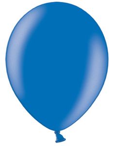 50 st 30 cm – Metallicblå Ballonger