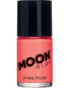 Rött Pastellfärgat Neon UV/Blacklight Nagellack